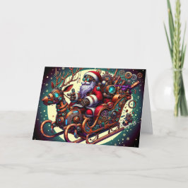 Steampunk Santa Claus Weihnachten
