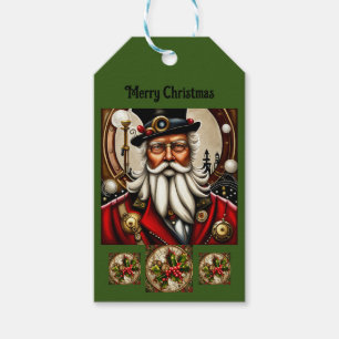 Steampunk Santa Geschenkanhänger