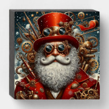 Steampunk Santa: Industrielle Feierlichkeiten