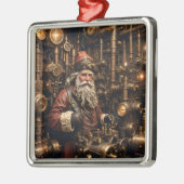 Steampunk Santa Ornament Aus Metall (Links)
