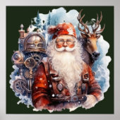 Steampunk Santa Poster (Vorne)