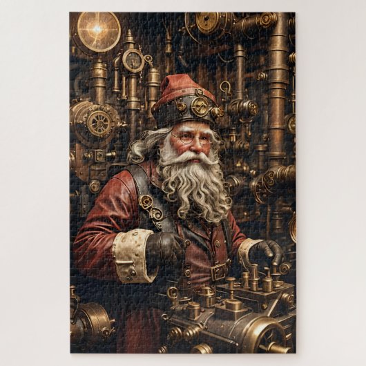 Steampunk Santa Puzzle (Vertikal)