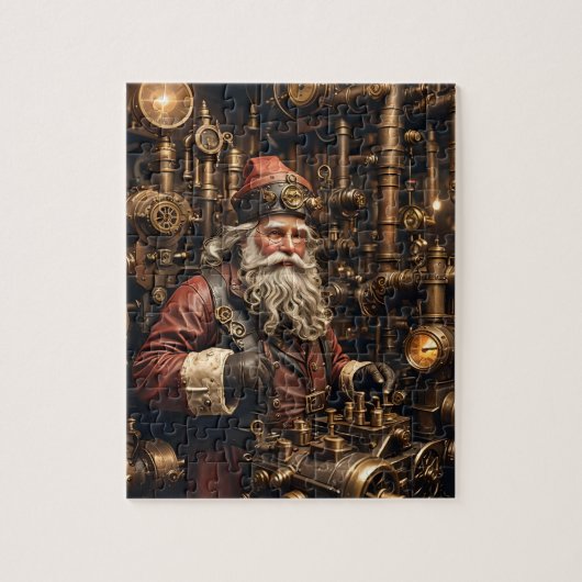 Steampunk Santa Puzzle (Vertikal)