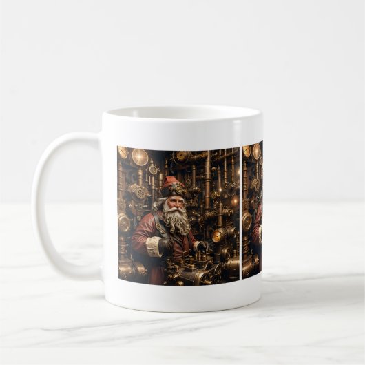 Steampunk Santa Tasse (Links)