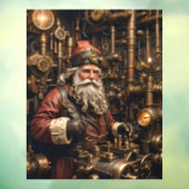 Steampunk Santa Window Cloning Fensteraufkleber (Blatt 3)
