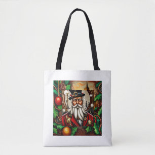 Steampunk Santa Yuletide Enchanter Tasche