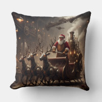 Steampunk Santa's Dampf-Schlittenfahrt