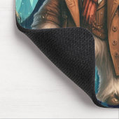 Steampunk Sasquatch Mousepad (Ecke)