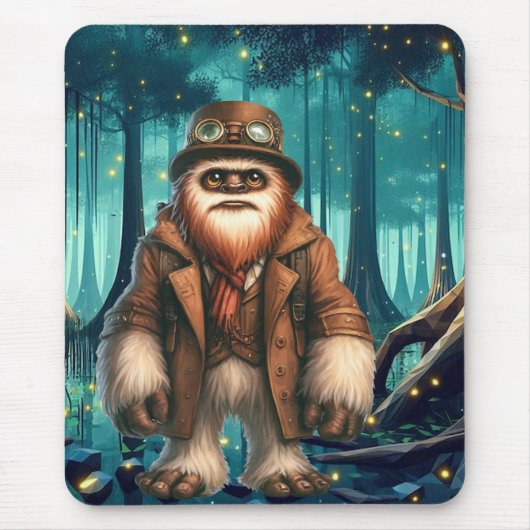 Steampunk Sasquatch Mousepad (Vorne)