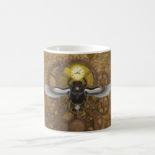 Steampunk Scarab Kaffeetasse