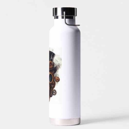 Steampunk-Schädelmotor Trinkflasche (Links)