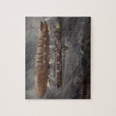 Steampunk - schalldichte Zelle - Luftschiff Puzzle (Vertikal)
