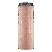 STEAMPUNK SCHAUTY FANTASY ART PINK Thermal Tumbler Thermosbecher (Rückseite)
