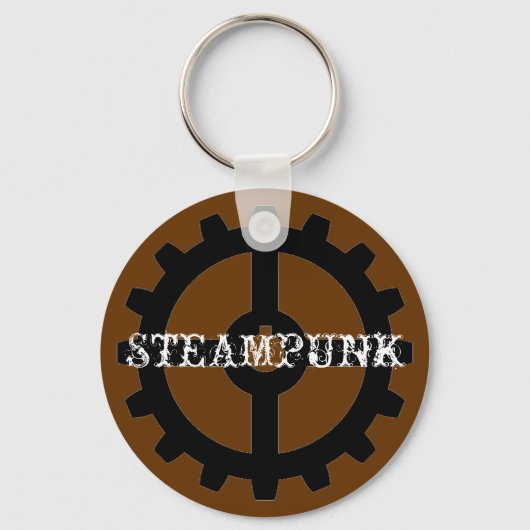 Steampunk Schlüsselanhänger (Vorderseite)
