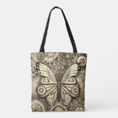 Steampunk Schmetterling Tasche (Rückseite)