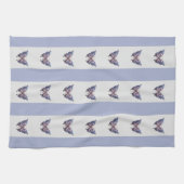 Steampunk-Schmetterlinge Geschirrtuch (Horizontal)