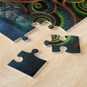 Steampunk - Schön wie ein Pfau Puzzle (Seite)
