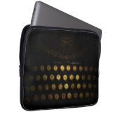 Steampunk Schreibmaschine Macbook Hülse Laptopschutzhülle (Vorne Rechts)