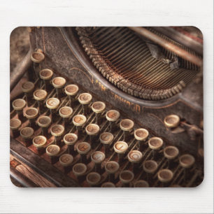 Steampunk - Schreibmaschine - Zu erschöpft zum Tip Mousepad