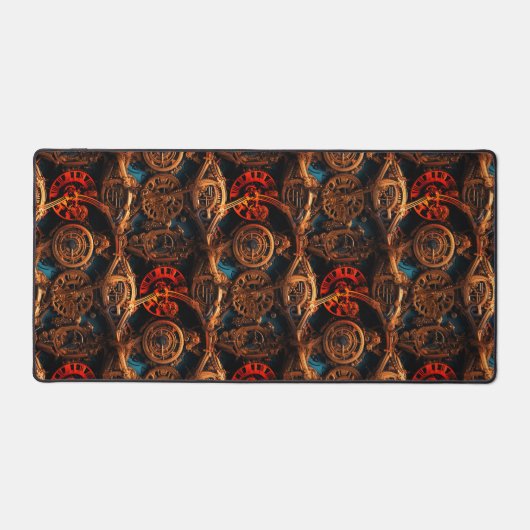Steampunk Schreibtischunterlage (Vorderseite)