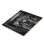 Steampunk - Schwerstahl Fliese (Seite)