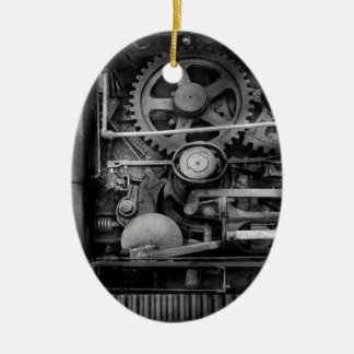 Steampunk - Schwerstahl Keramik Ornament