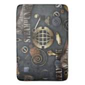 Steampunk, Scrapbooking Badematte (Vorderseite Vertikal)