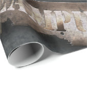 Steampunk, Scrapbooking Geschenkpapier (Rolleneckpunkt)