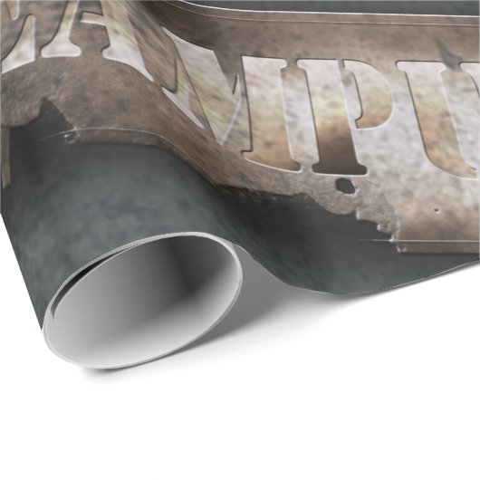 Steampunk, Scrapbooking Geschenkpapier (Rolleneckpunkt)