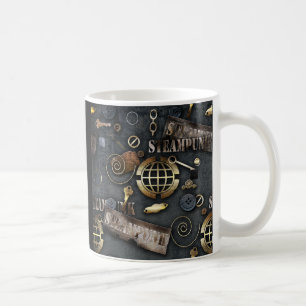 Steampunk, Scrapbooking Kaffeetasse