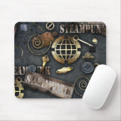 Steampunk, Scrapbooking Mousepad (Mit Mouse)