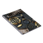 Steampunk, Scrapbooking Notizblock (Rechte Seite)