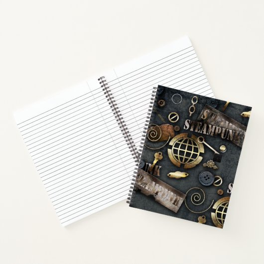 Steampunk, Scrapbooking Notizblock (Innenseite)