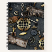 Steampunk, Scrapbooking Notizblock (Vorderseite)