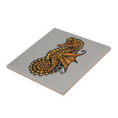 Steampunk Seepferd Fliese (Seite)