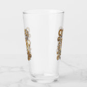 Steampunk Seepferd Vintag Surreal Art Glas (Rechts)