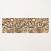 Steampunk Seepferd Vintag Surreal Art Yogamatte (Vorderseite (Horizontal))