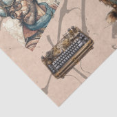 Steampunk Seidenpapier (Detail)