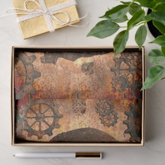 Steampunk Seidenpapier (Geschenk)