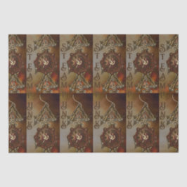 STEAMPUNK SEIDENPAPIER