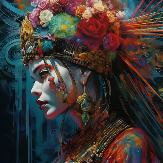 Steampunk Seidenpapier