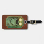 Steampunk - seien Sie glücklich Gepäckanhänger (Vorderseite horizontal)