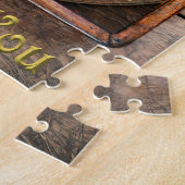 Steampunk-Serie Golden Stained Glass Heart Puzzle (Seite)