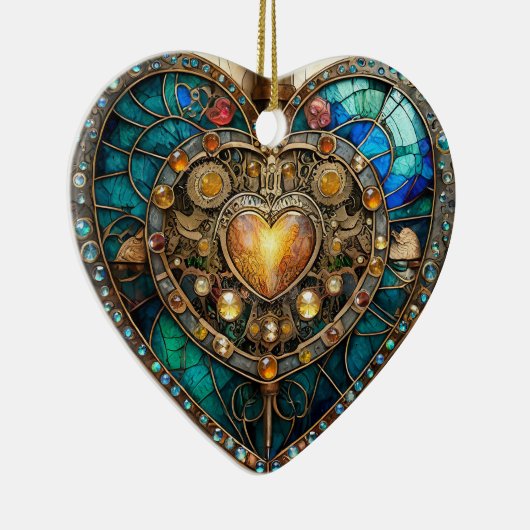 Steampunk-Serie Keramik Ornament (Rechts)