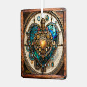 Steampunk-Serie Ornament Aus Metall (Vorderseite links)