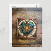 Steampunk-Serie Postkarte (Vorne/Hinten)