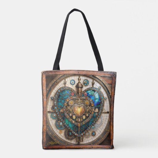 Steampunk-Serie Tasche (Rückseite)