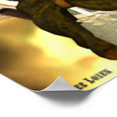 Steampunk Series JADE Fantasy Art Poster (Ecke)