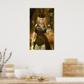 Steampunk Series JADE Fantasy Art Poster (Küche)