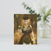 Steampunk Series JADE iPod Postkarte (Stehend Vorderseite)